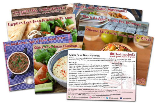 Hodmedod's Recipe Cards