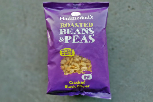 Roasted Beans & Peas, Cracked Black Pepper