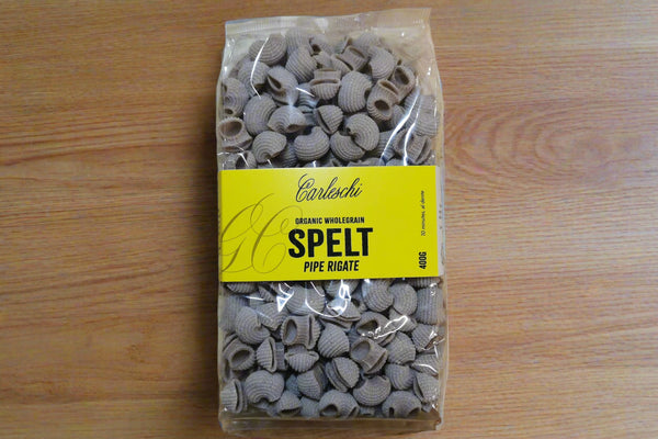Spelt Pipe Rigate, Wholegrain, Organic
